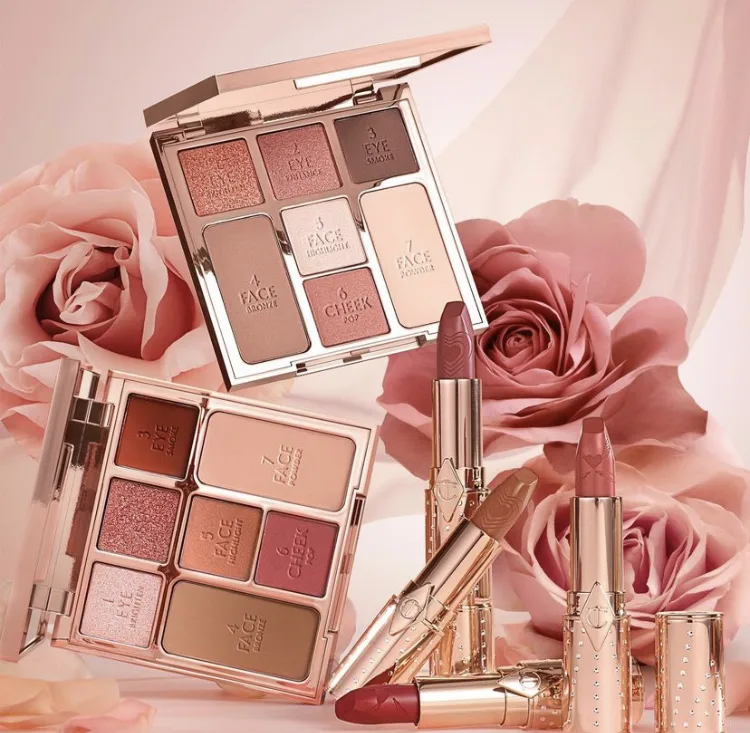 Charlotte Tilbury Pretty Blushed Beauty Look Of Love Palette