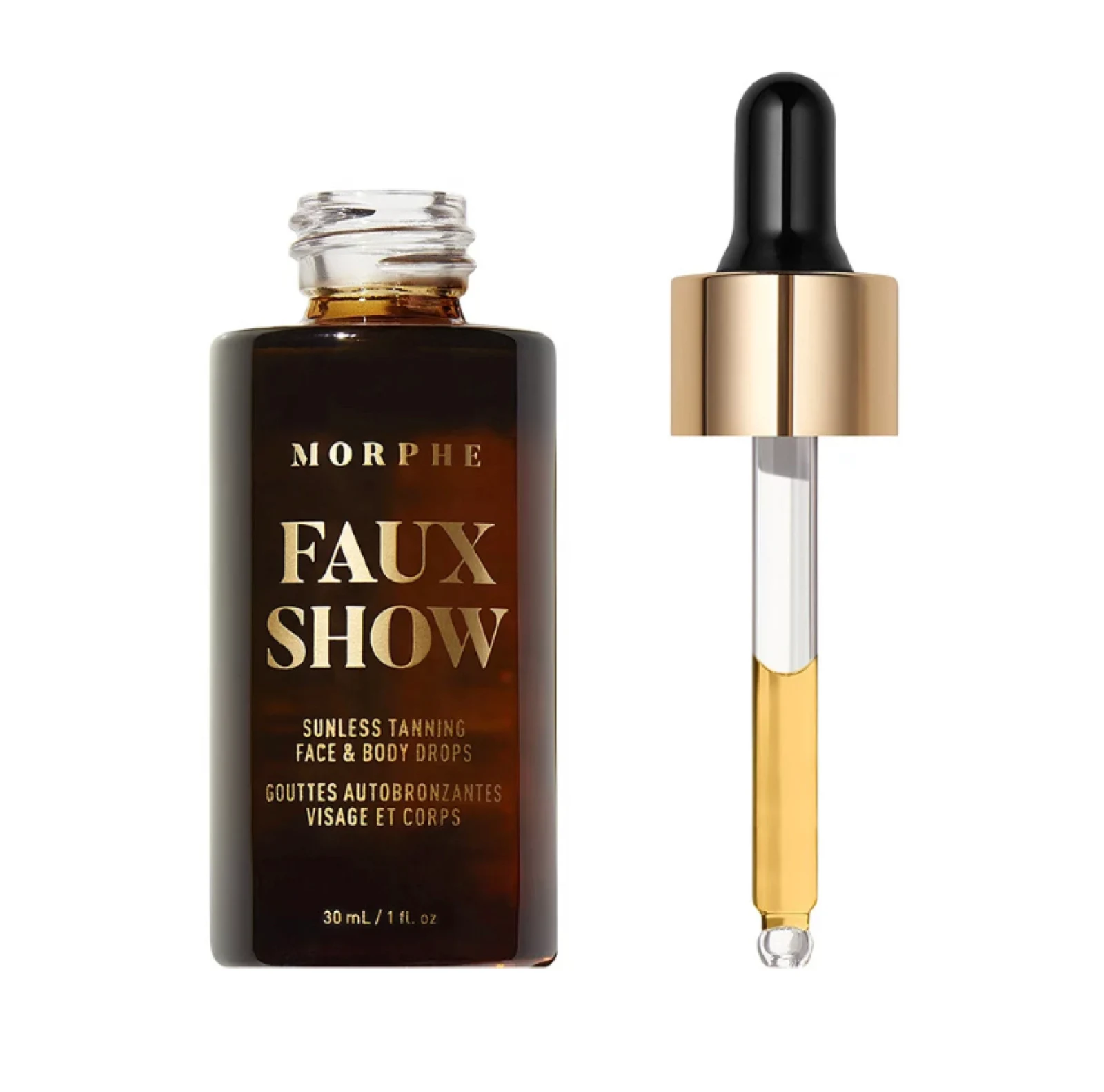 Morphe Faux Show Sunless Tanning Face & Body Drops