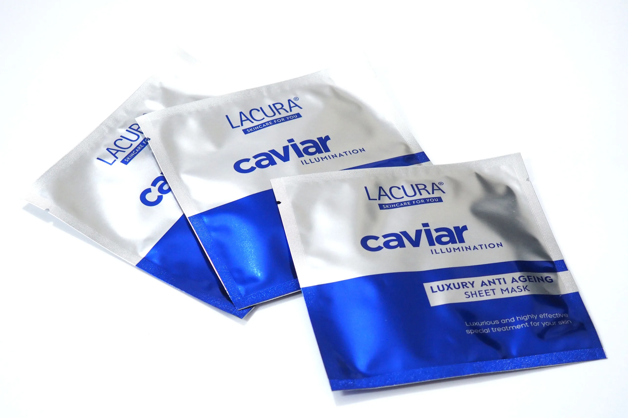 Aldi Lacura Caviar Luxury Anti Ageing Sheet Masks Review