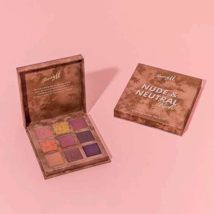 Barry M Nude & Neutral Eyeshadow Palettes