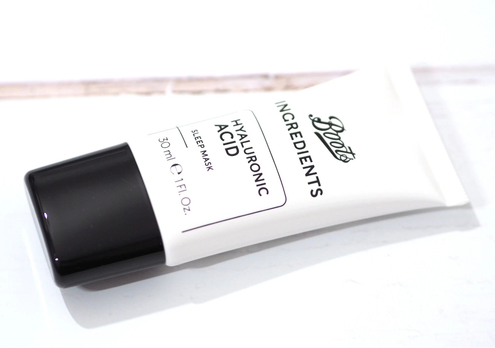 Boots Ingredients Hyaluronic Acid Sleep Mask Review