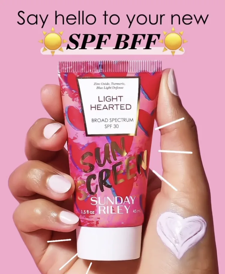 Сонцезахисний крем Sunday Riley Light Hearted Broad Spectrum SPF30