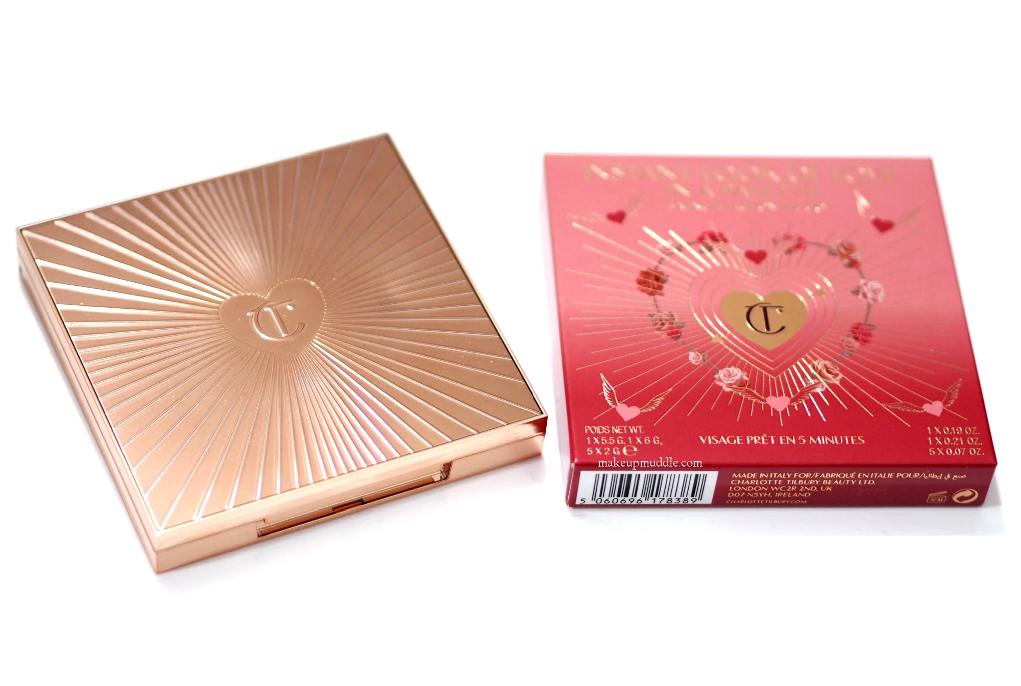 Charlotte Tilbury Instant Look Of Love In A Palettes Review / Swatches
