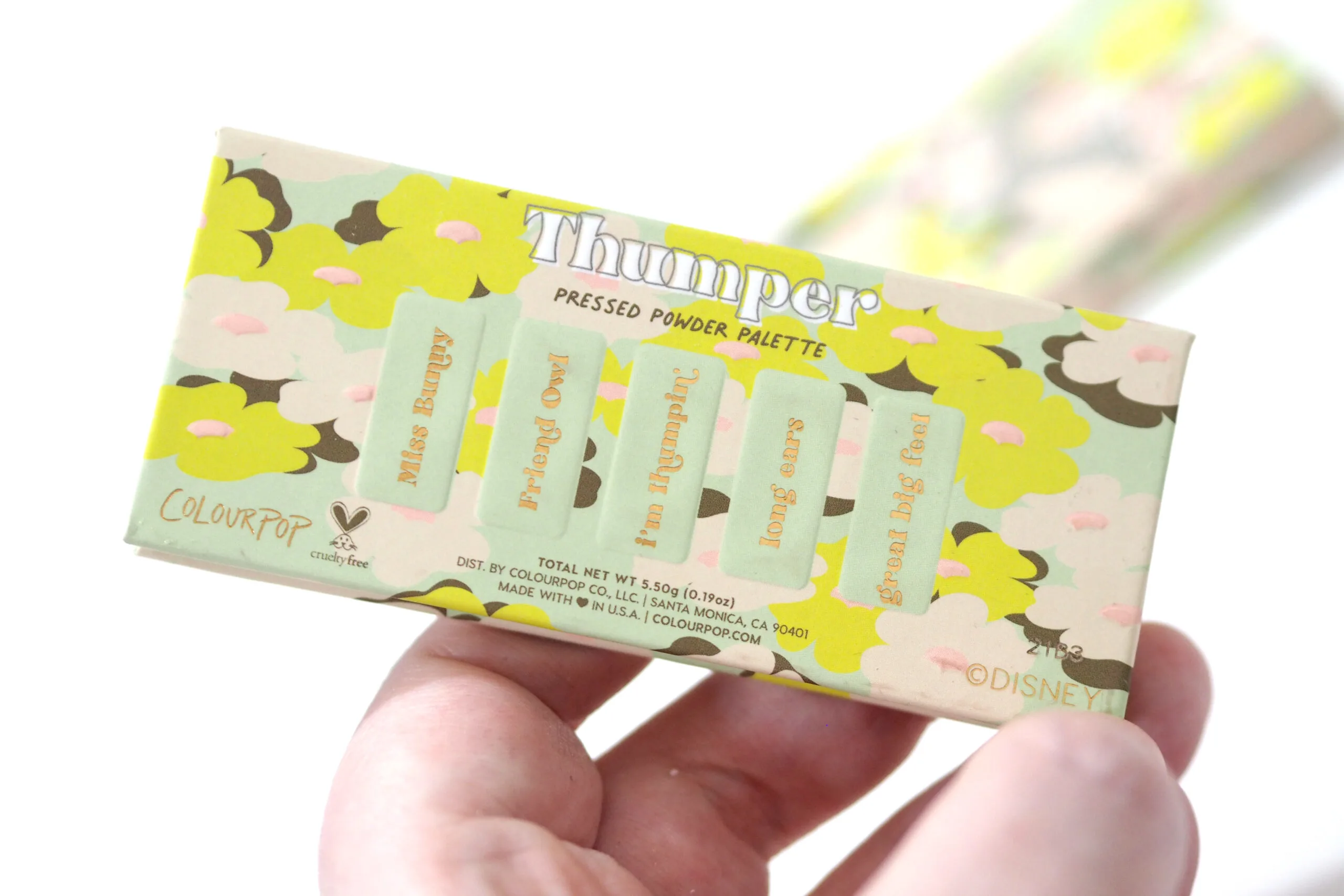 ColourPop Bambi Thumper Palette Review Swatches