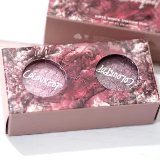 ColourPop Merci Bouquet Super Shock Shadow Duo Review Swatches