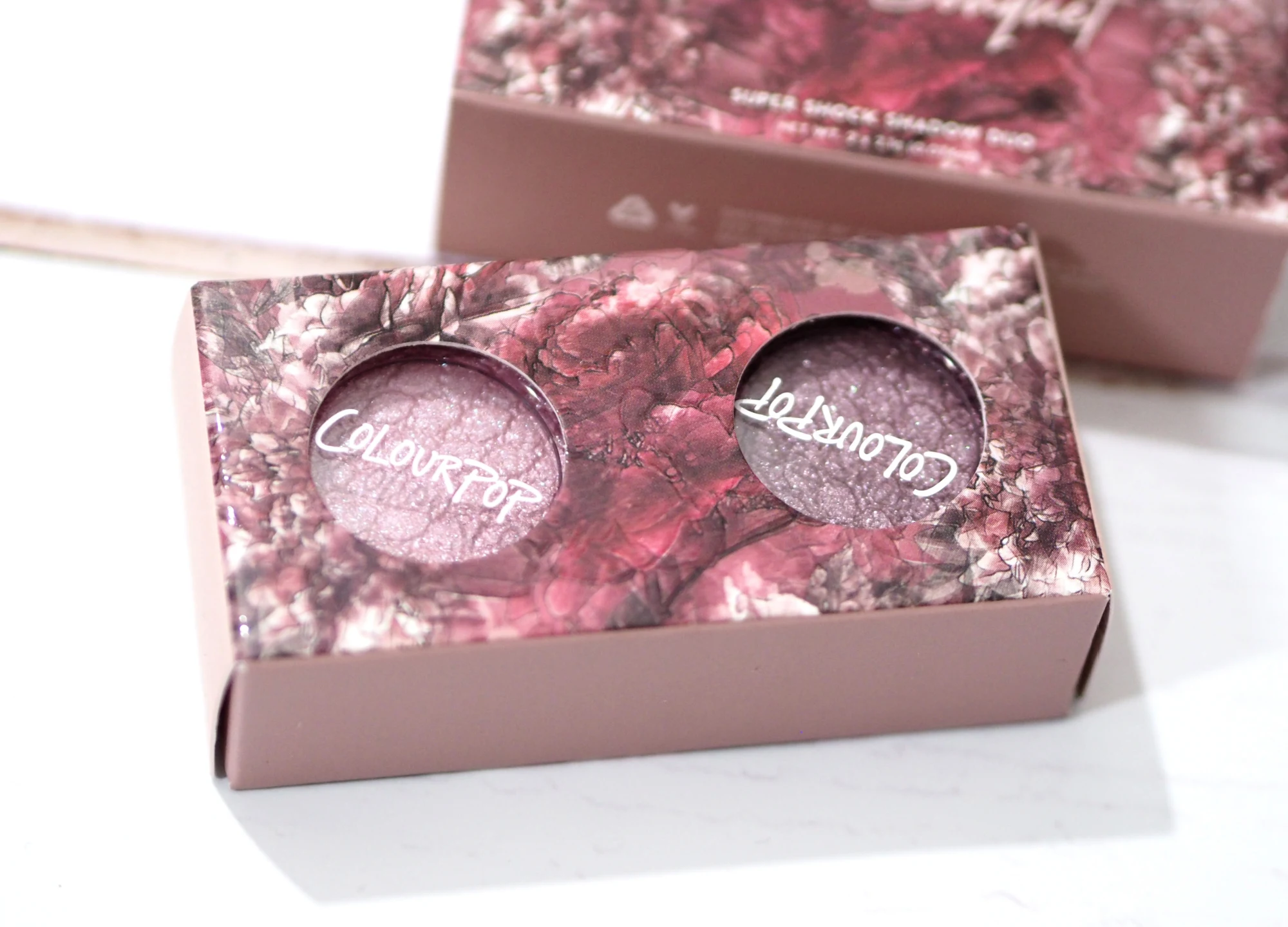 ColourPop Merci Bouquet Super Shock Shadow Duo Review Swatches