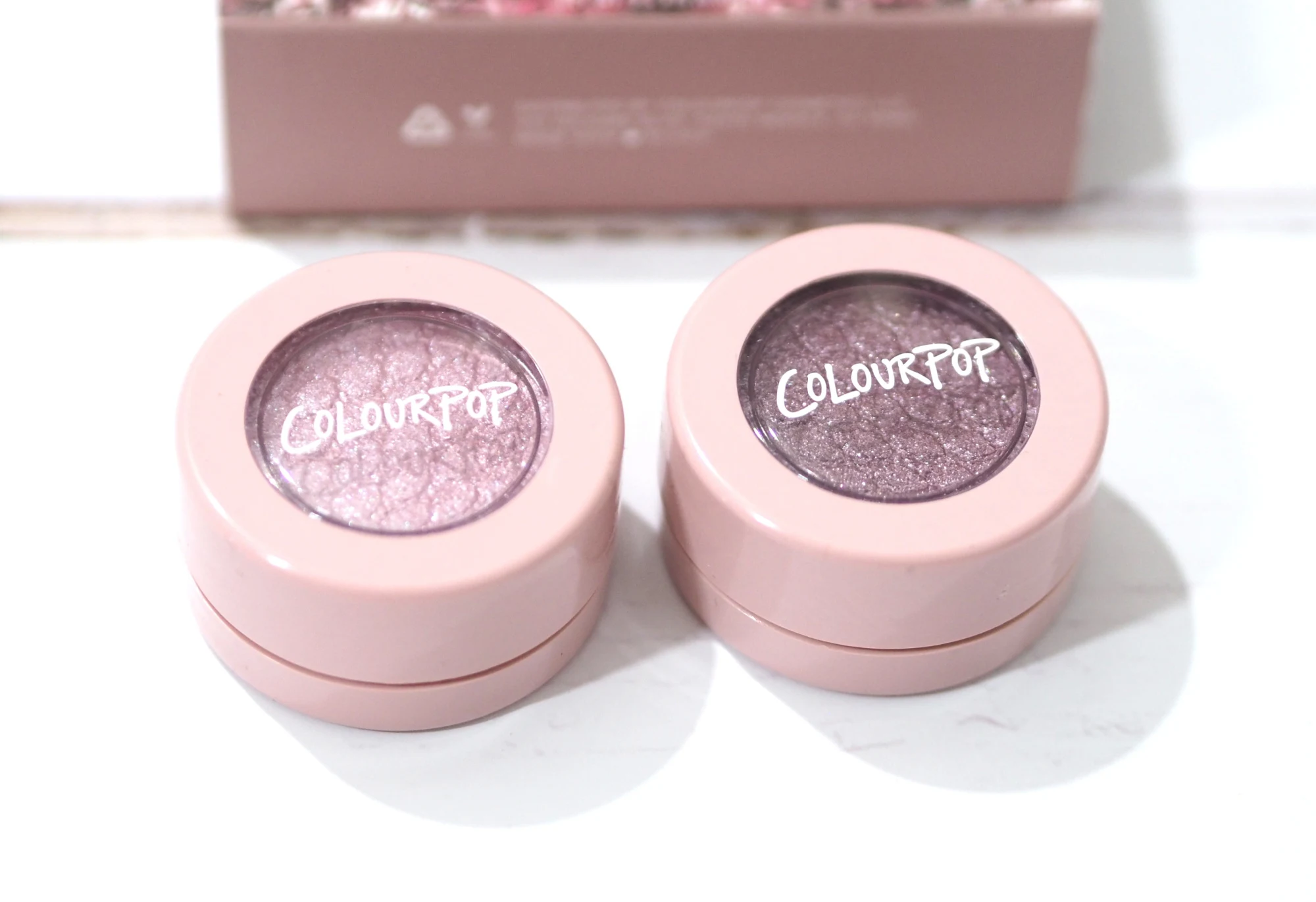 ColourPop Merci Bouquet Super Shock Shadow Duo Review Swatches