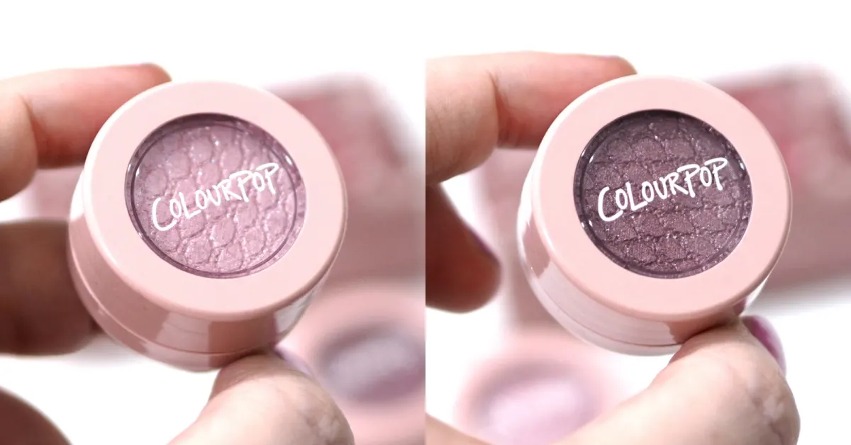 ColourPop Merci Bouquet Super Shock Shadow Duo Review Swatches