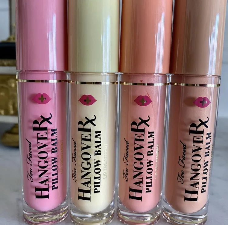 Too Faced Tinted Hangover Pillow Balm Collection 4 New Delicious Flavours