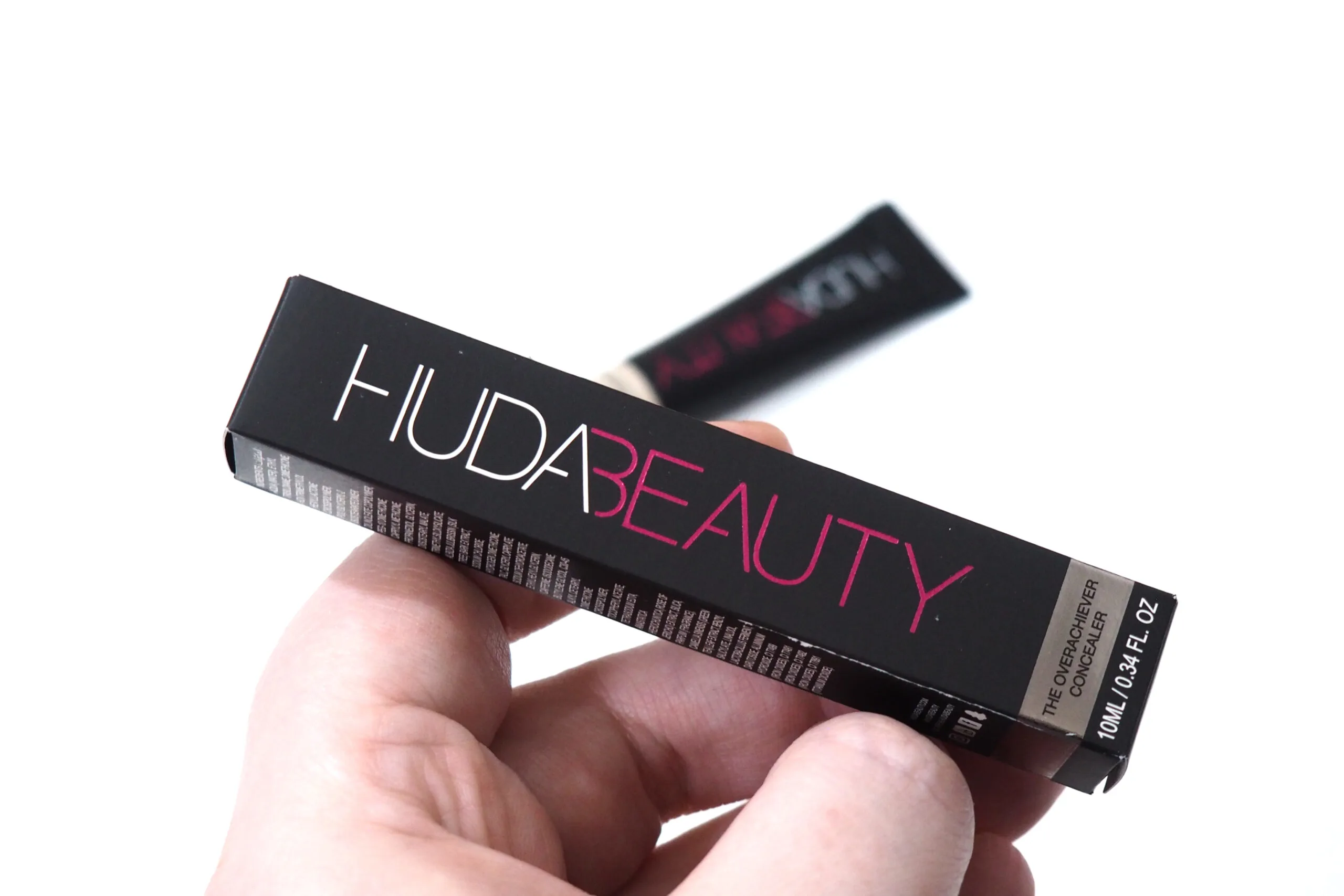 Huda Beauty The Overachiever Concealer Review Swatches