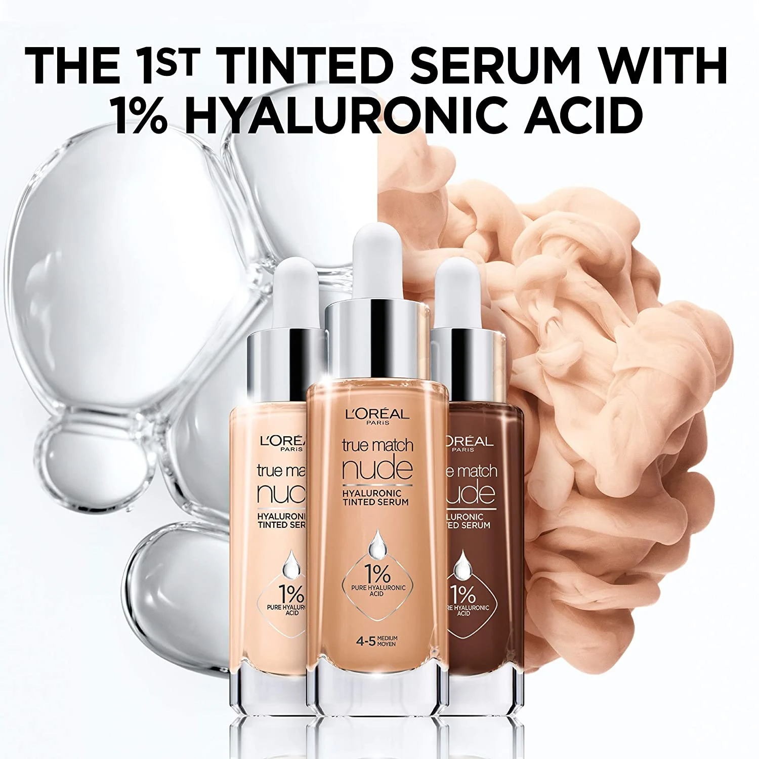 L'Oreal True Match Nude Hyaluronic Tinted Serum