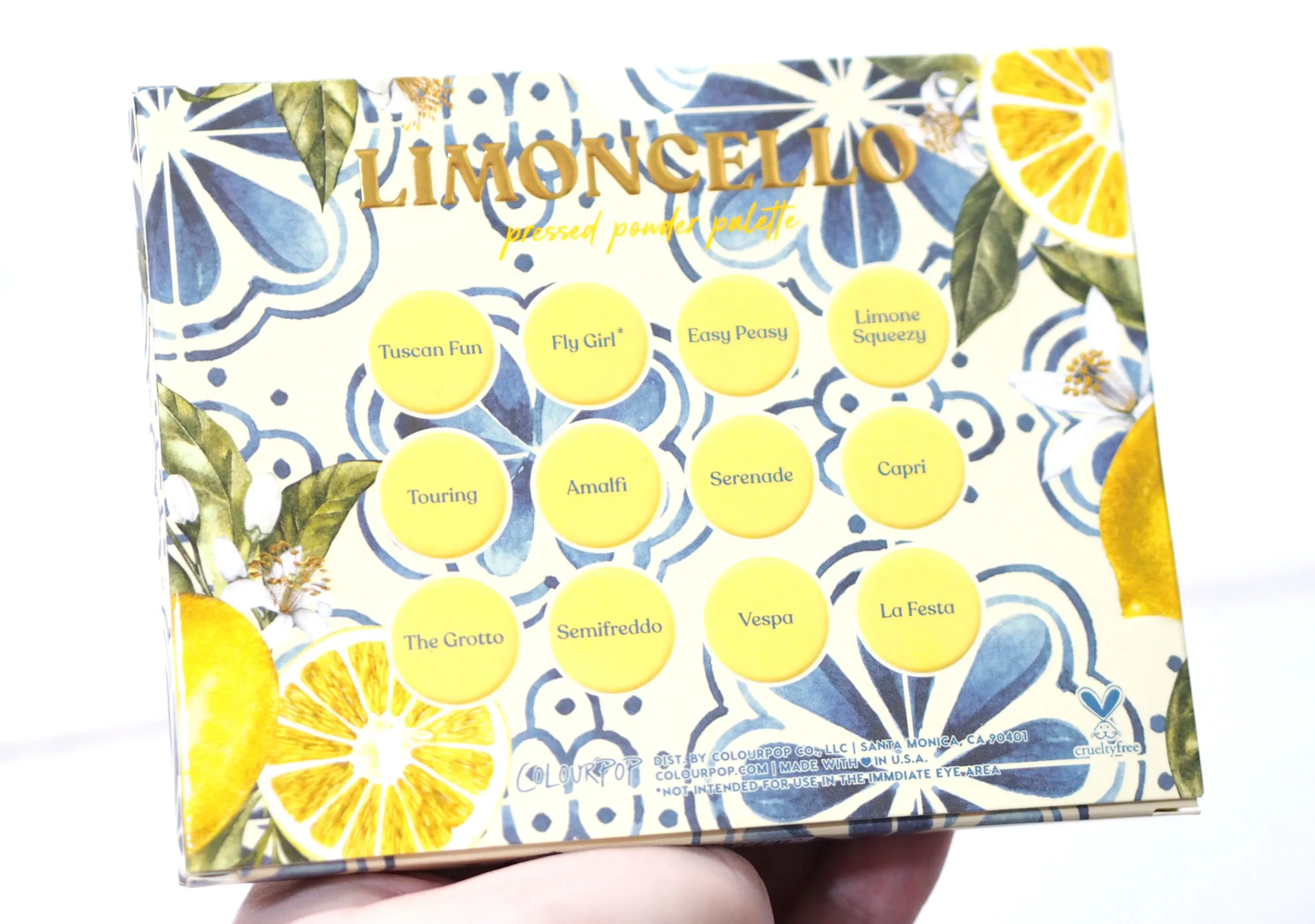ColourPop Limoncello Eyeshadow Palette