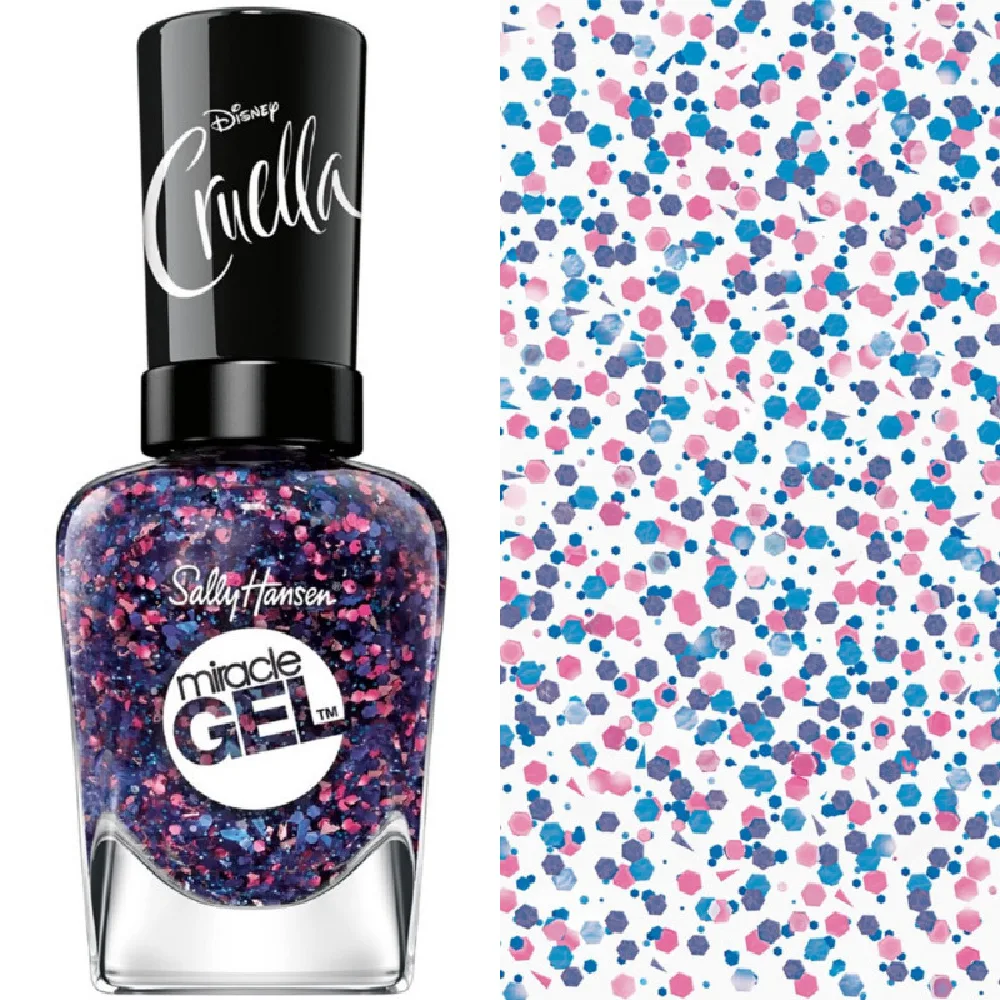 Sally Hansen x Disney Cruella Miracle Gel Collection