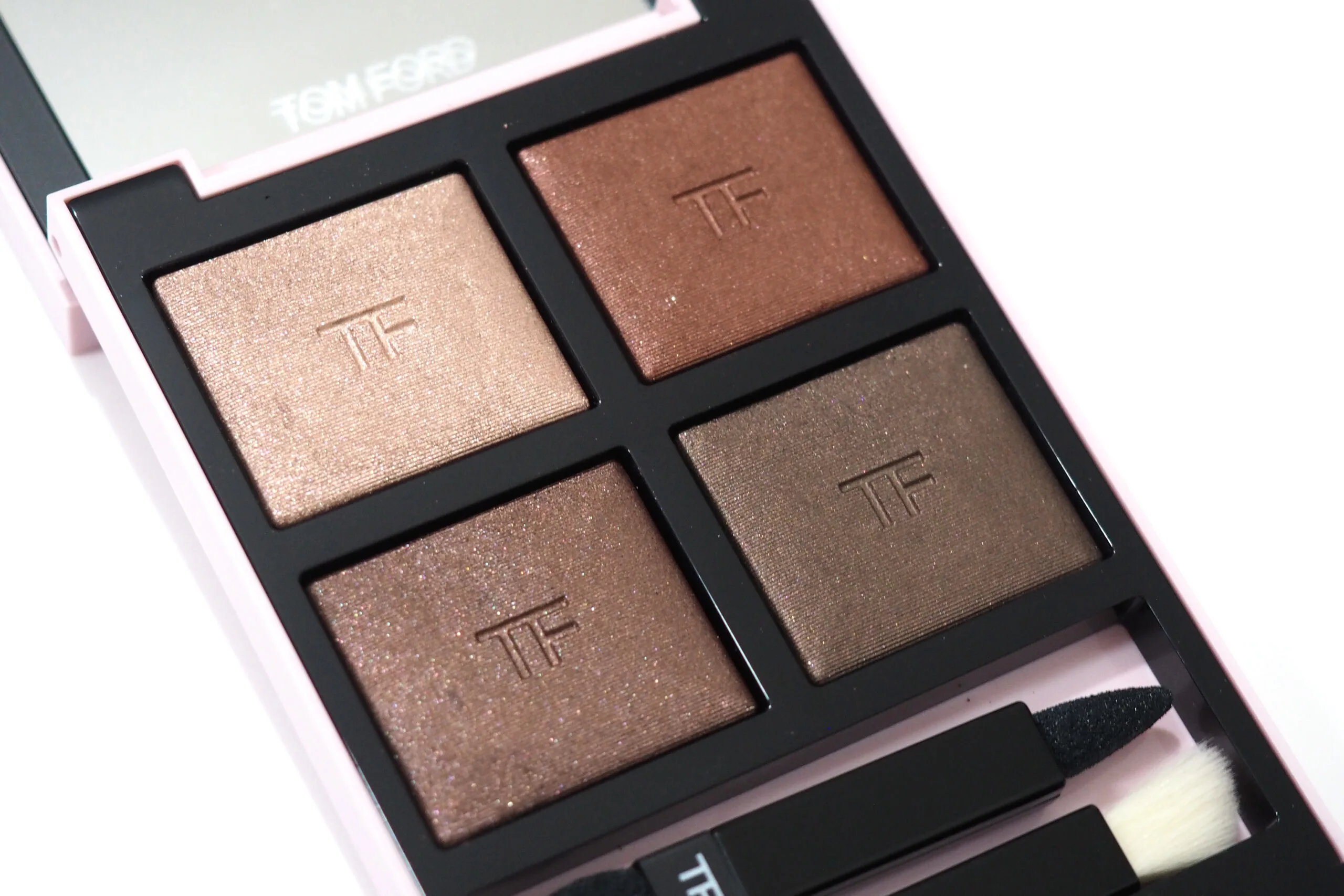 Tom Ford Rose Prick Body Heat Eye Color Quad Review / Swatches