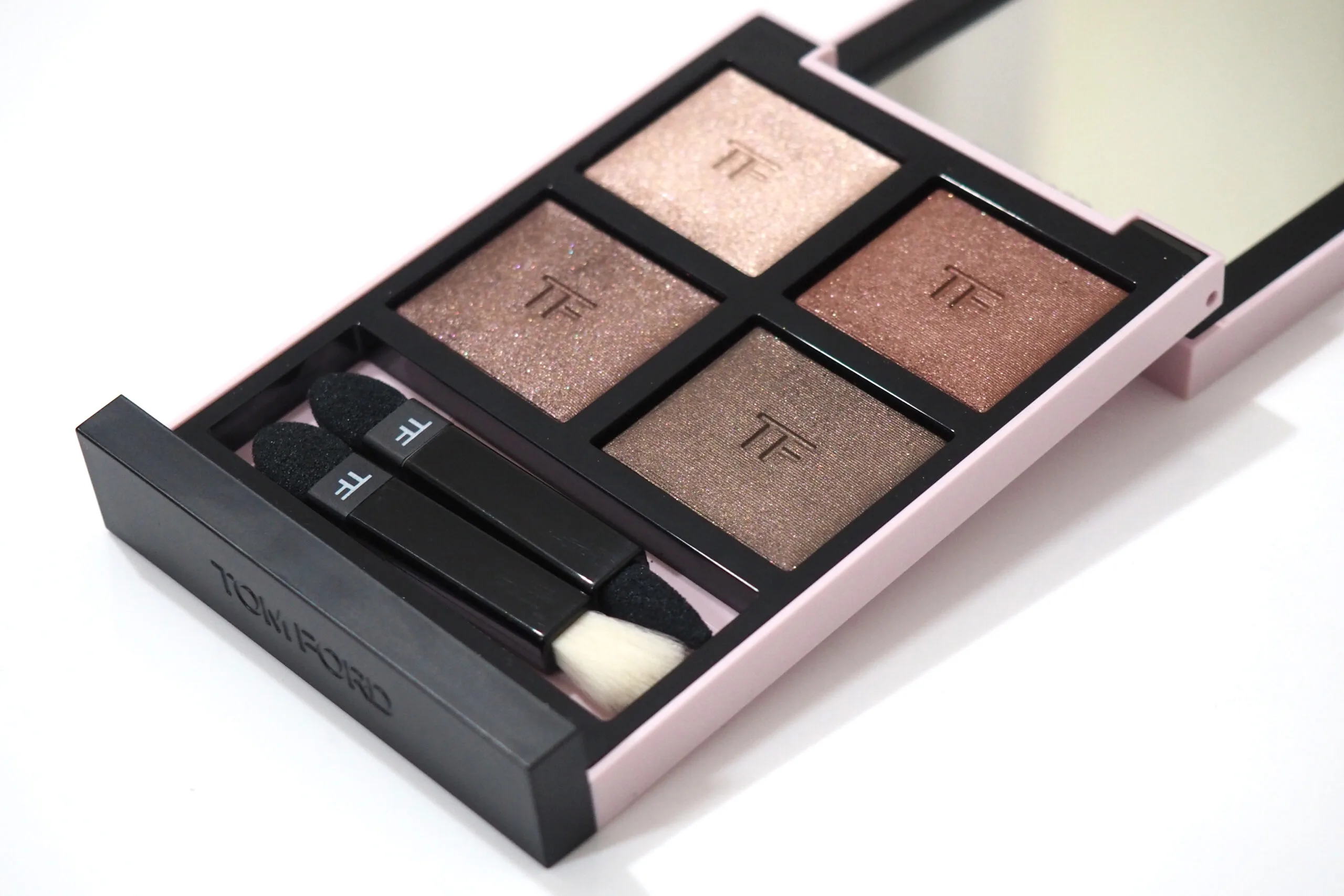 Tom Ford Rose Prick Body Heat Eye Color Quad Review / Swatches