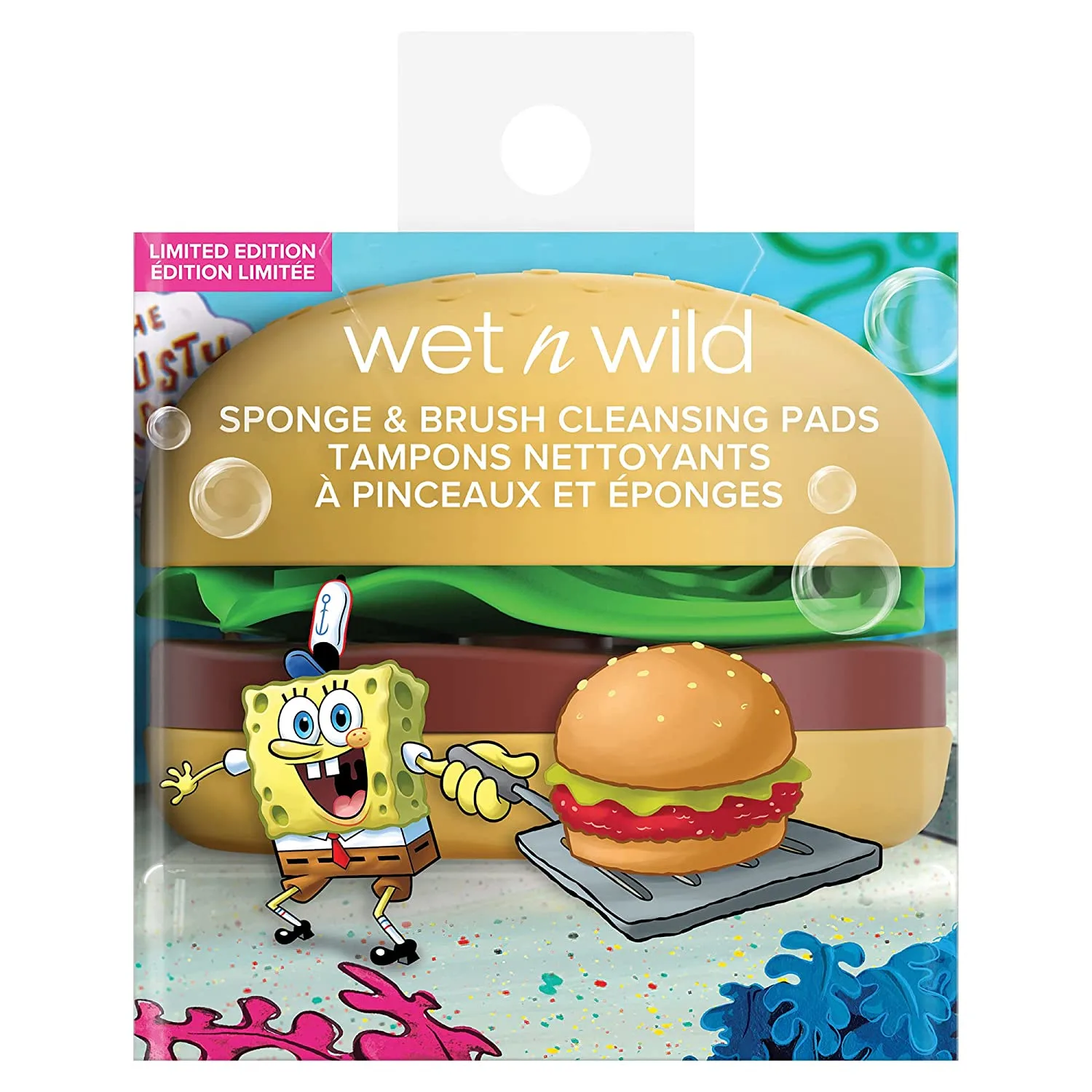 Wet n Wild SpongeBob SquarePants Sponge & Brush Cleansing Pads