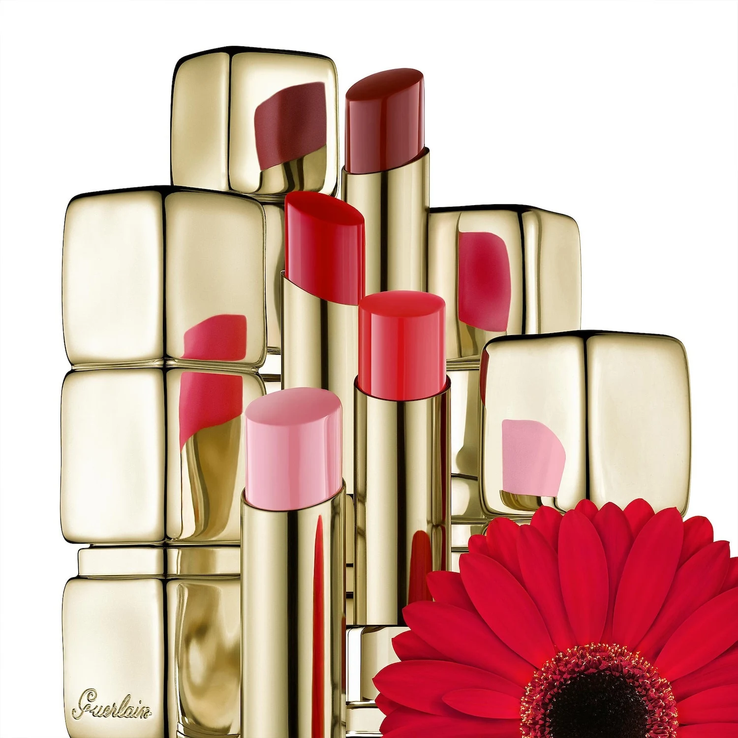 Guerlain KissKiss Shine Bloom Lipstick Balm Collection