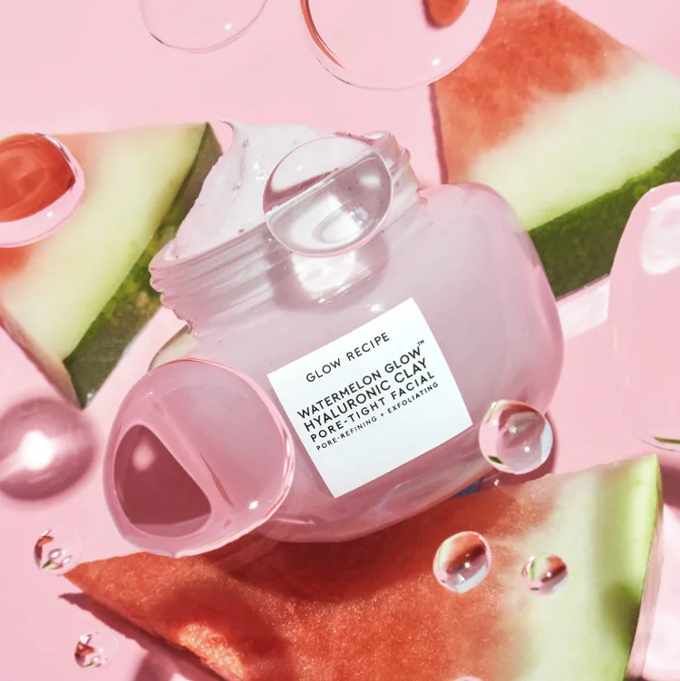 Glow Recipe Watermelon Glow Hyaluronic Clay Pore Tight Facial Face Mask
