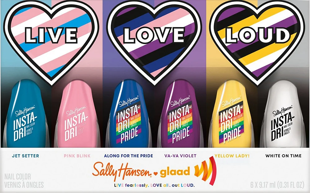 Sally Hansen x GLAAD Pride Collection 2021