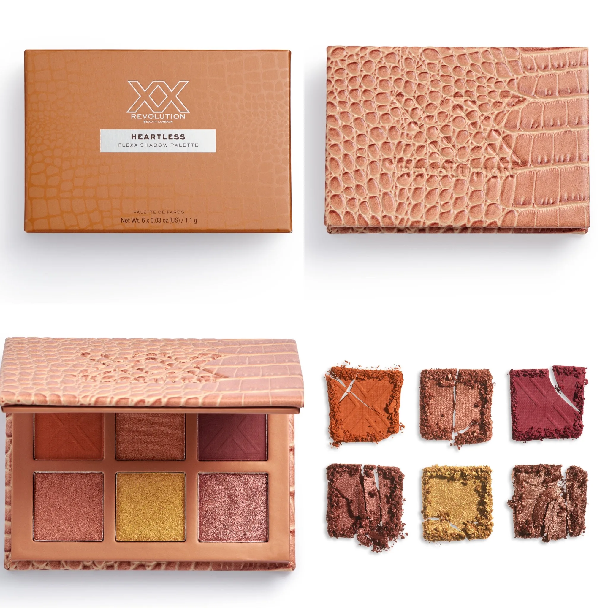 XX Revolution Flexx Eyeshadow Palette Collection