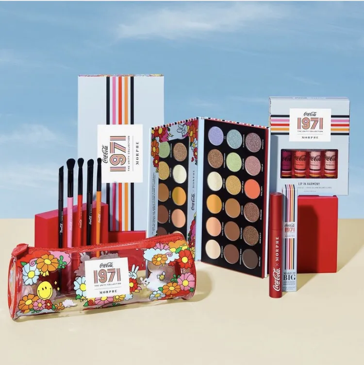 Morphe x Coca Cola 1971 Unity Collection