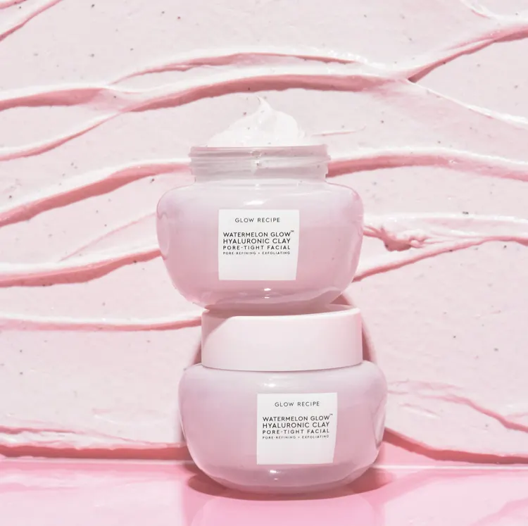 Glow Recipe Watermelon Glow Hyaluronic Clay Pore Tight Facial Face Mask