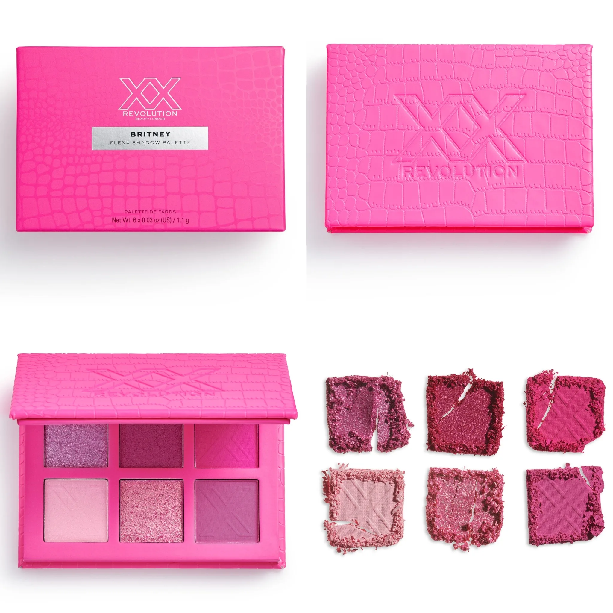 XX Revolution Flexx Eyeshadow Palette Collection