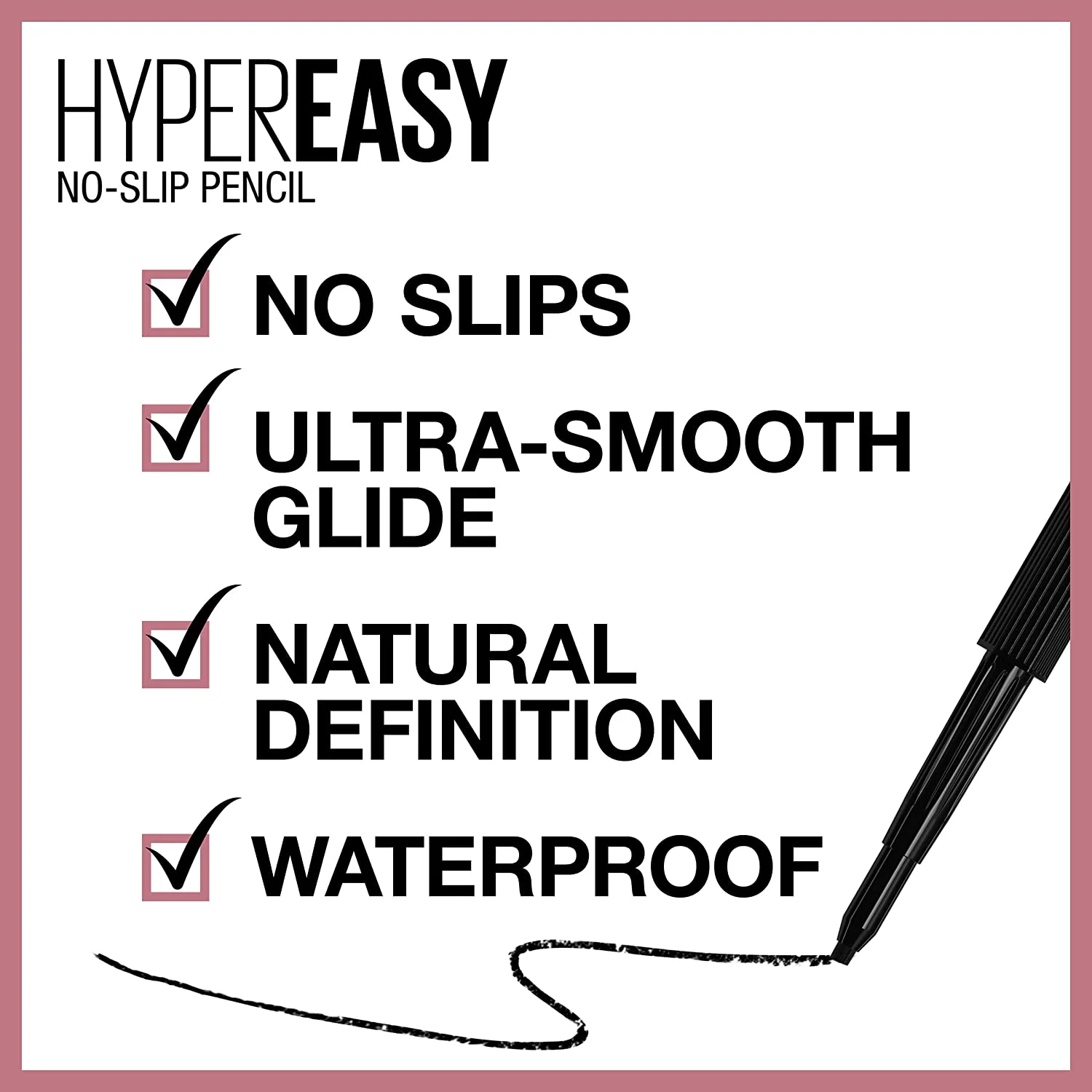Maybelline Hyper Easy No Slip Pencil Eyeliner
