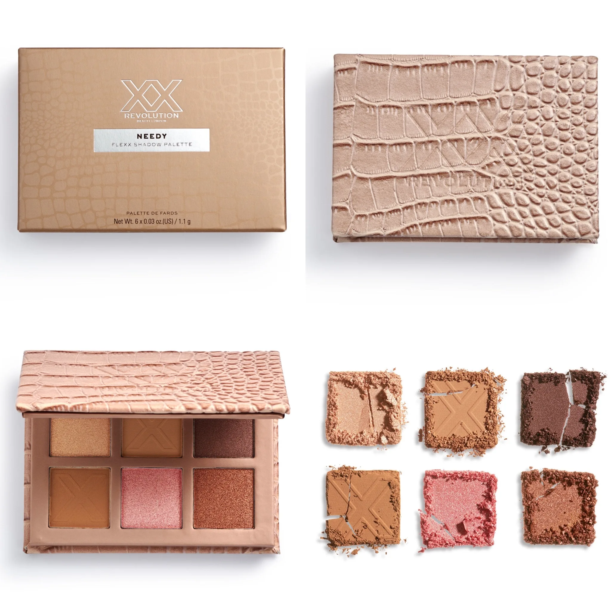 XX Revolution Flexx Eyeshadow Palette Collection