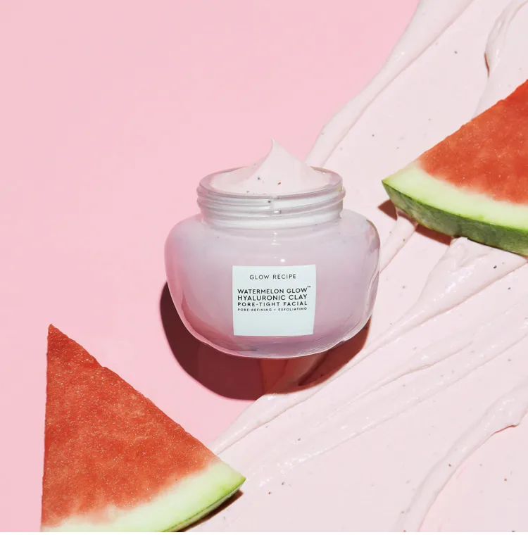 Glow Recipe Watermelon Glow Hyaluronic Clay Pore Tight Facial Face Mask