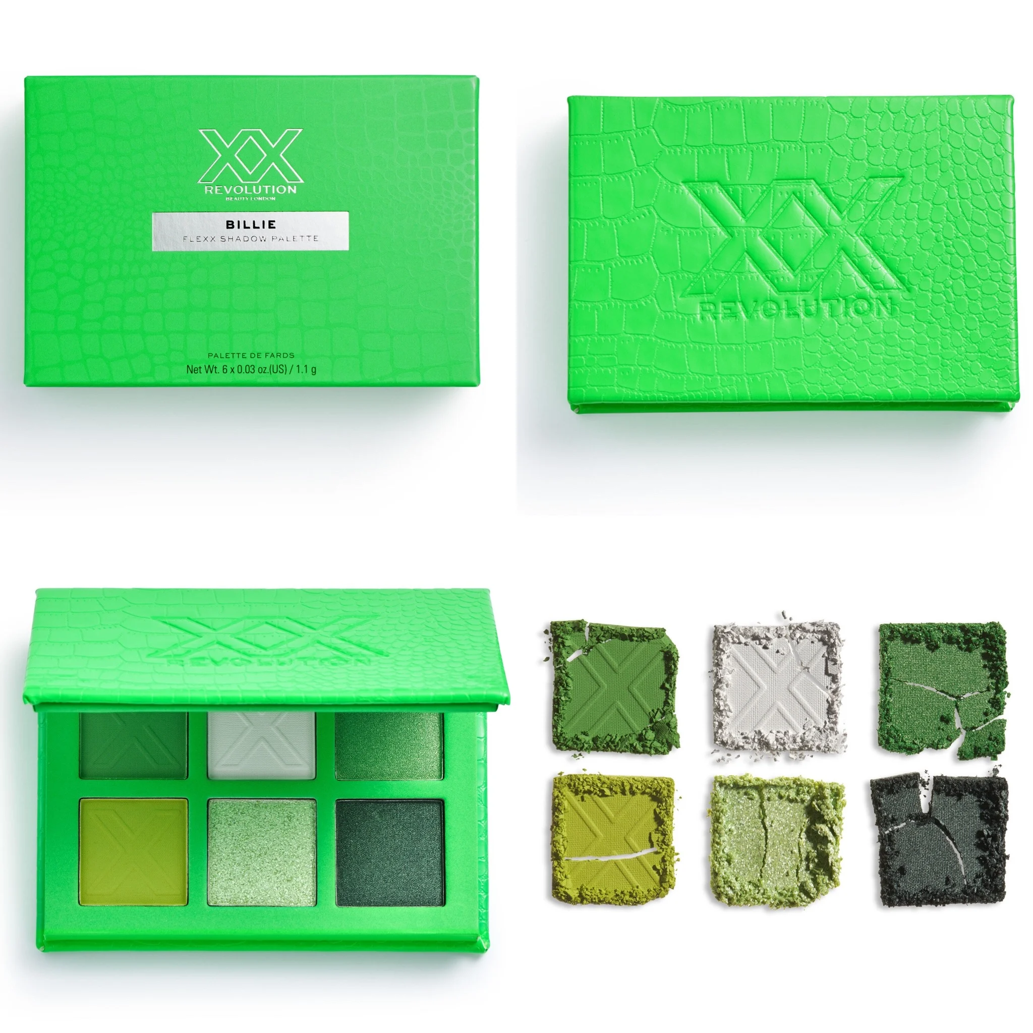 XX Revolution Flexx Eyeshadow Palette Collection
