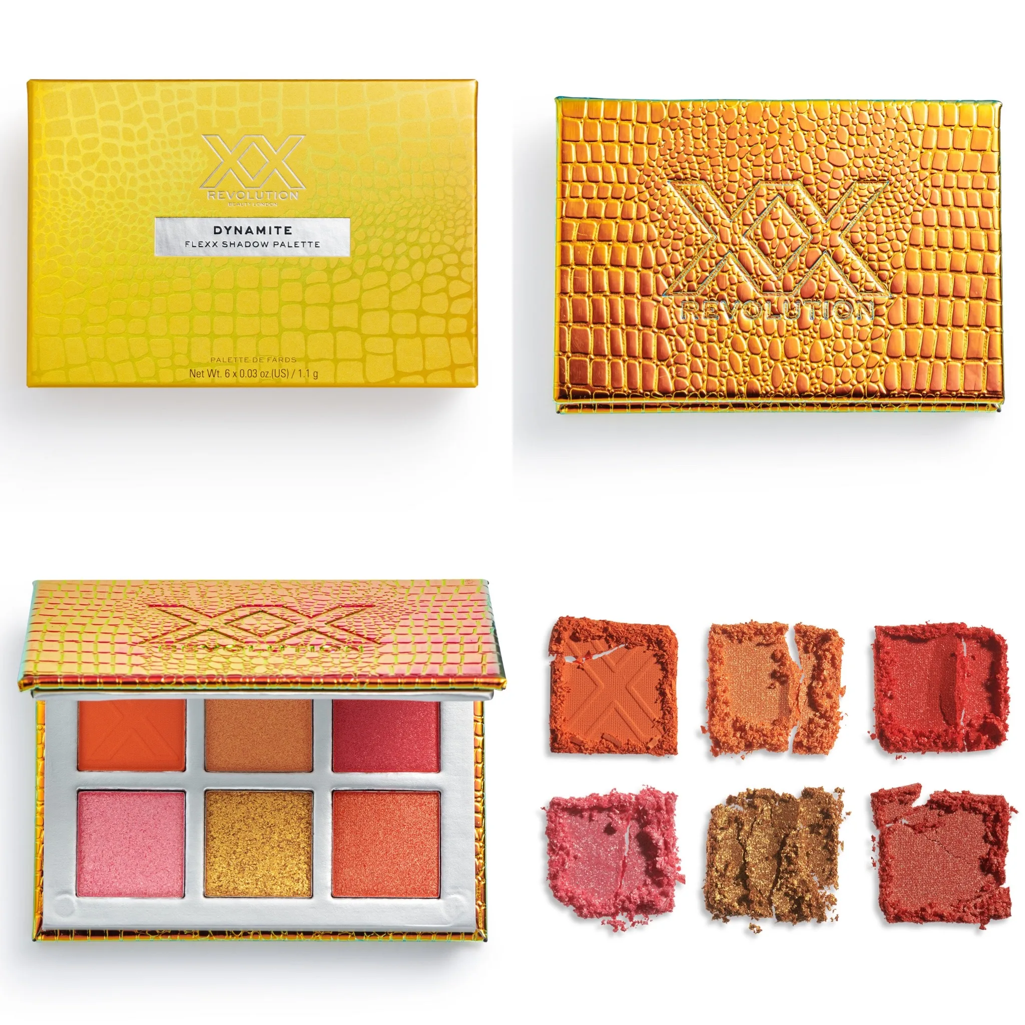 XX Revolution Flexx Eyeshadow Palette Collection