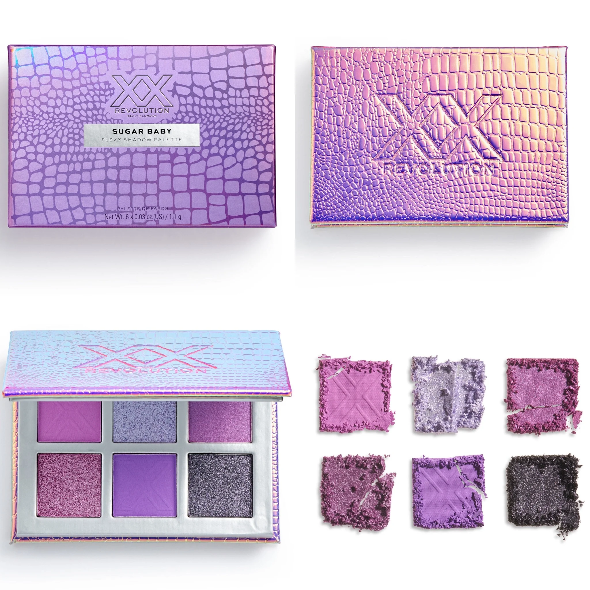XX Revolution Flexx Eyeshadow Palette Collection