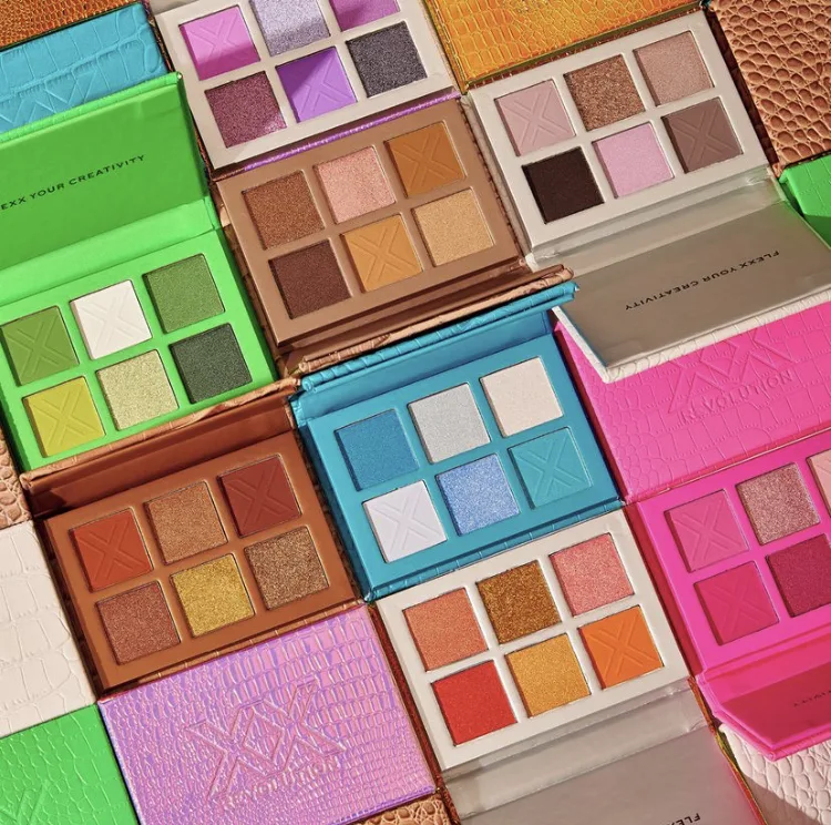 XX Revolution Flexx Eyeshadow Palette Collection