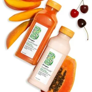 Briogeo Superfoods Mango + Cherry Balancing Shampoo and Conditioner