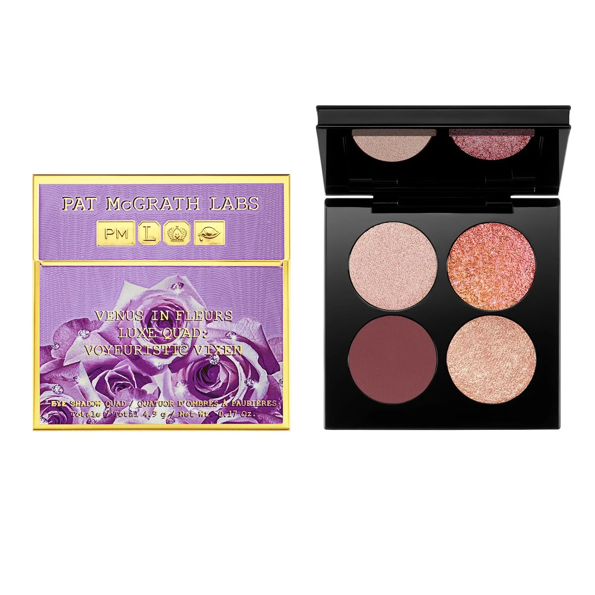 Pat McGrath Venus In Fleurs Voyeuristic Vixen Luxe Quad