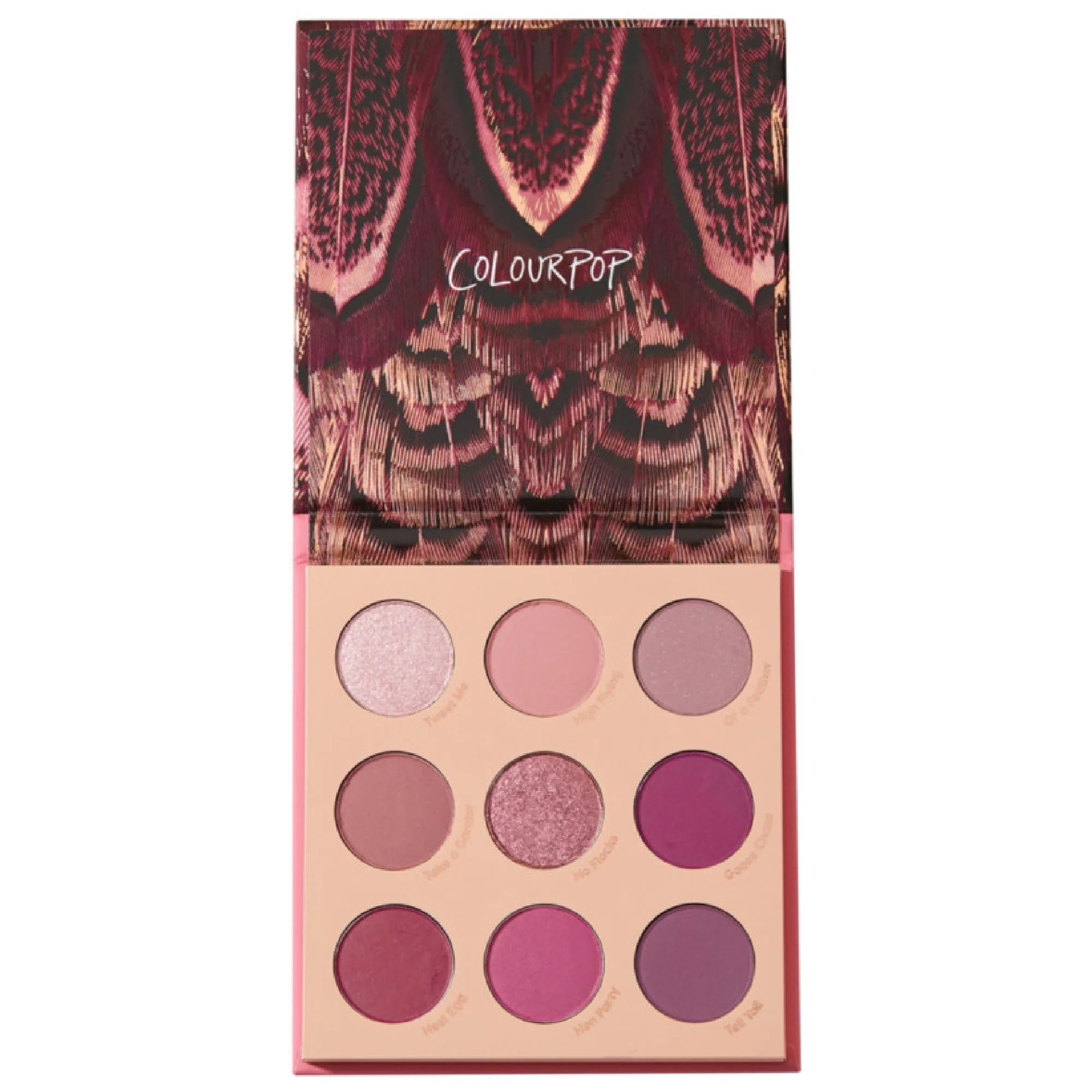 ColourPop Fine Feathered Eyeshadow Palette