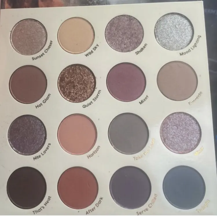 ColourPop Lust For Dusk Shadow Palette 2 ColourPop Lust For Dusk Shadow Palette