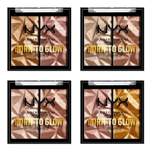 NYX Born To Glow Icy Highlighter Duos