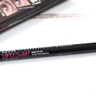 NYX Lift & Snatch Brow Tint Pen Review Swatches