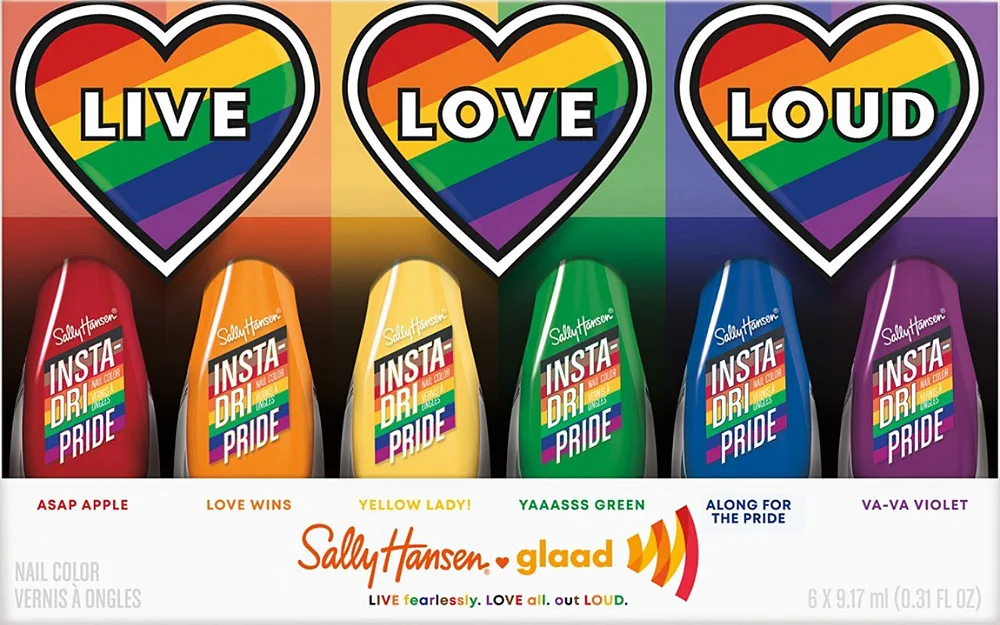 Sally Hansen x GLAAD Pride Collection 2021