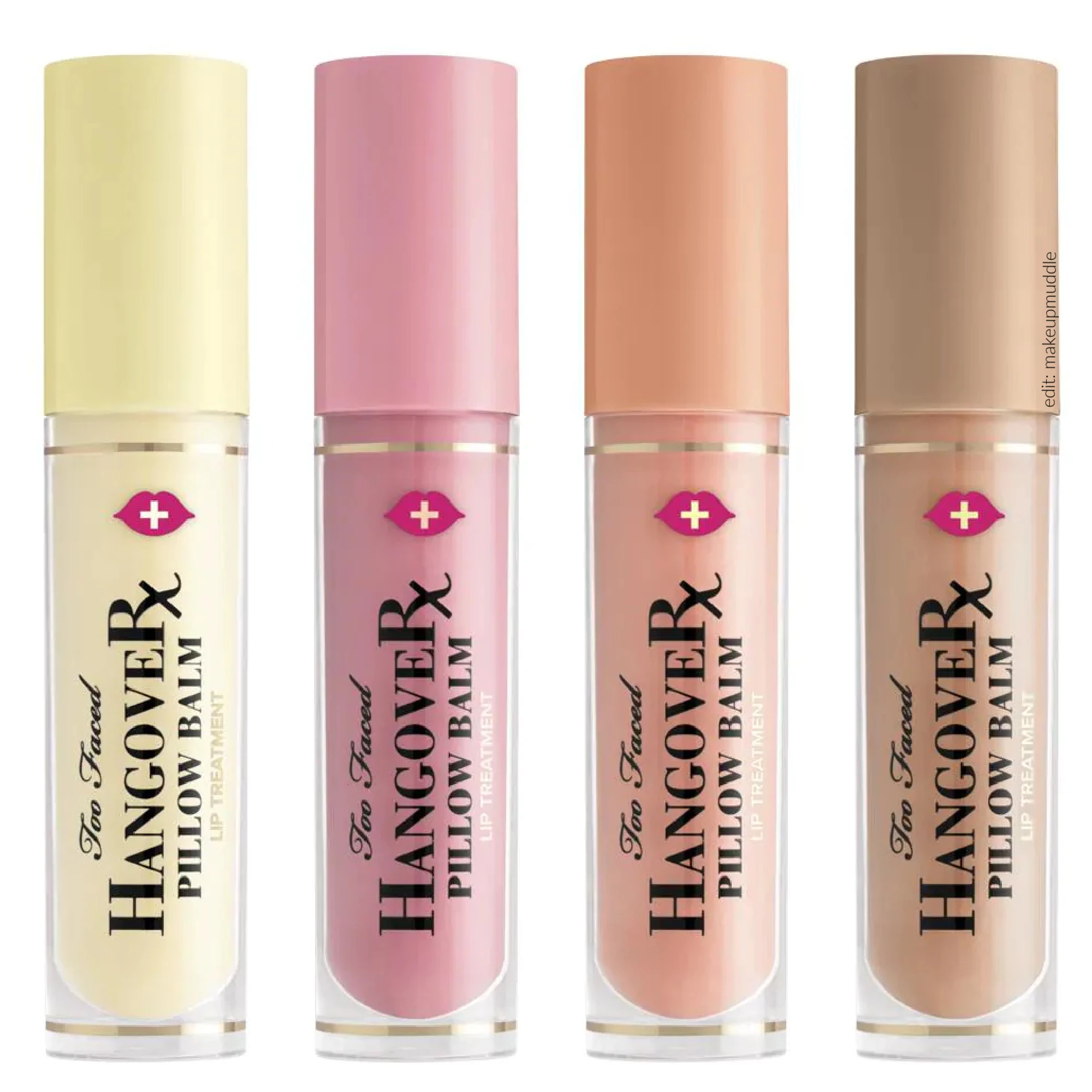 Too Faced Tinted Hangover Pillow Balm Collection