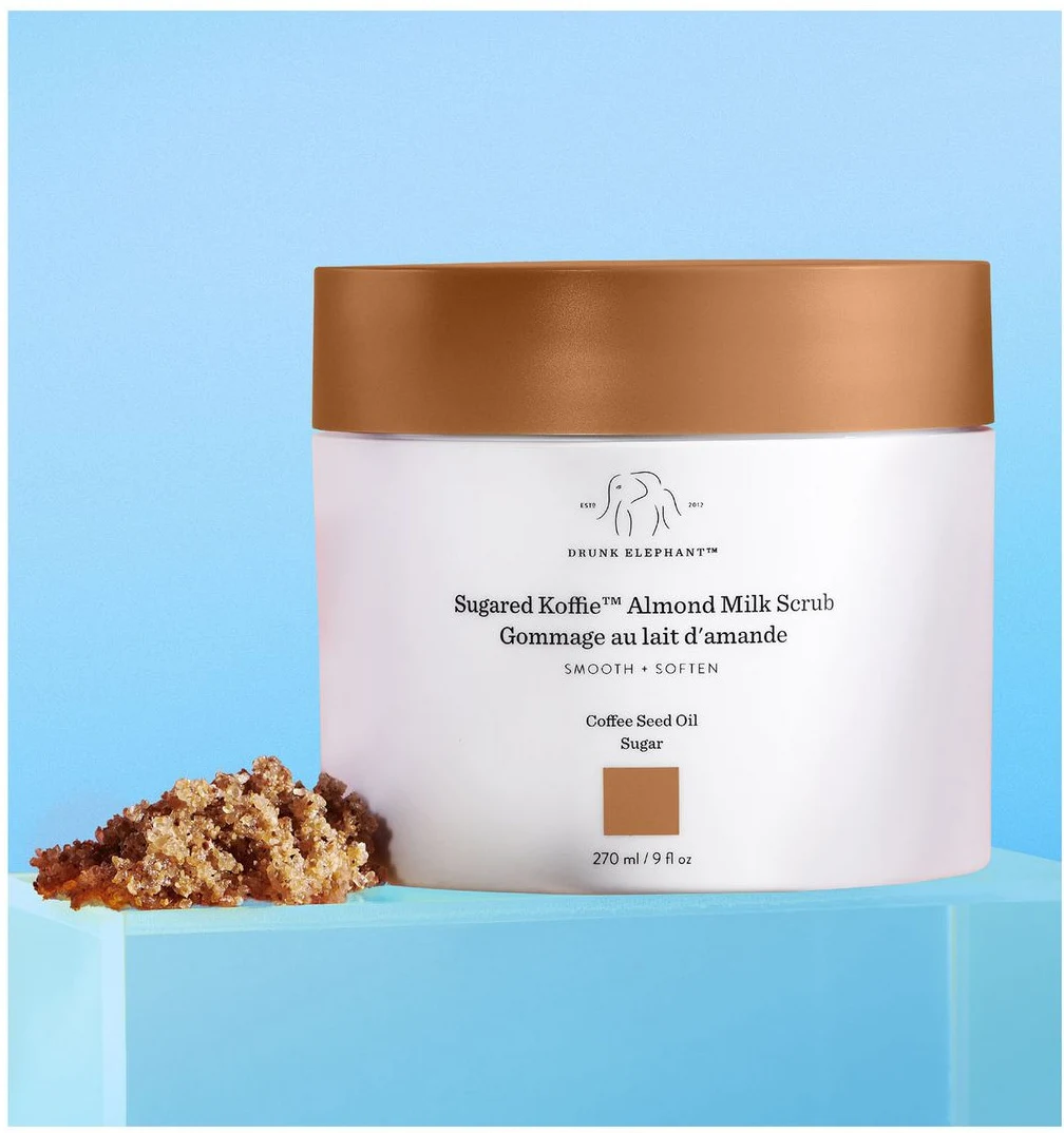 Drunk Elephant Sugared Koffie Almond Milk Scrub