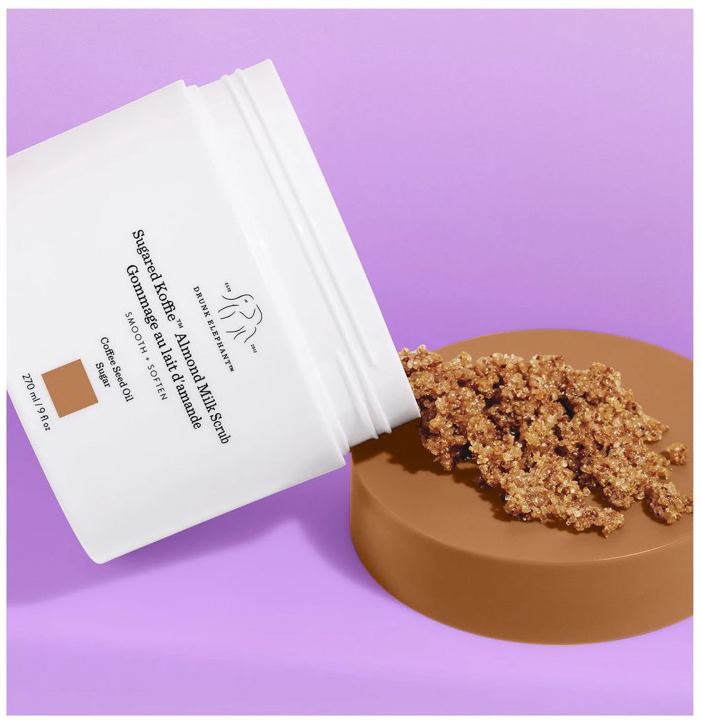 Drunk Elephant Sugared Koffie Almond Milk Scrub