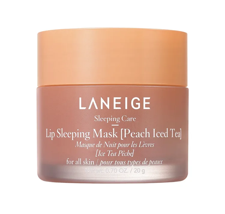 Laneige Peach Iced Tea Lip Sleeping Mask