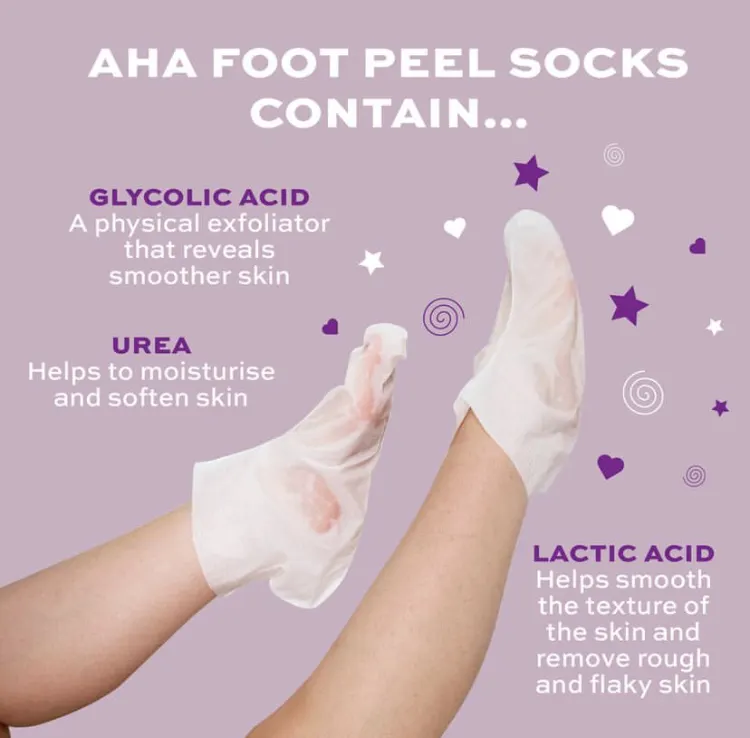 Revolution Skincare AHA Exfoliating Foot Peel Socks