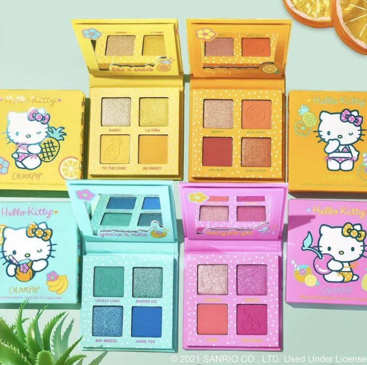ColourPop x Hello Kitty Tropical Escape Summer Collection