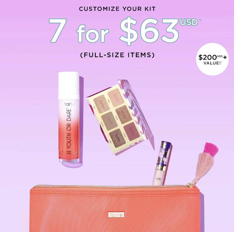 Tarte Create Your Custom Kit Deal Is Back! June 2021