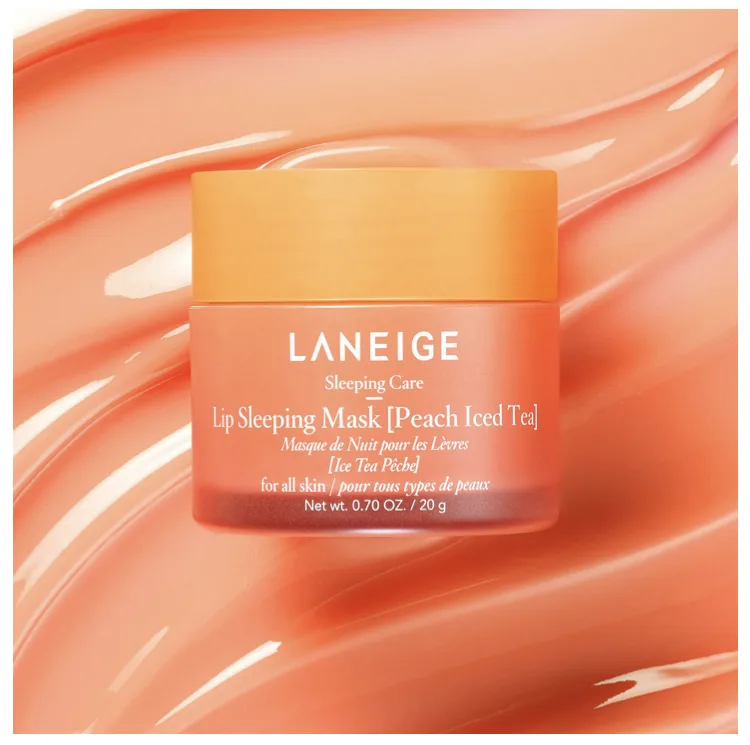 Laneige Peach Iced Tea Lip Sleeping Mask