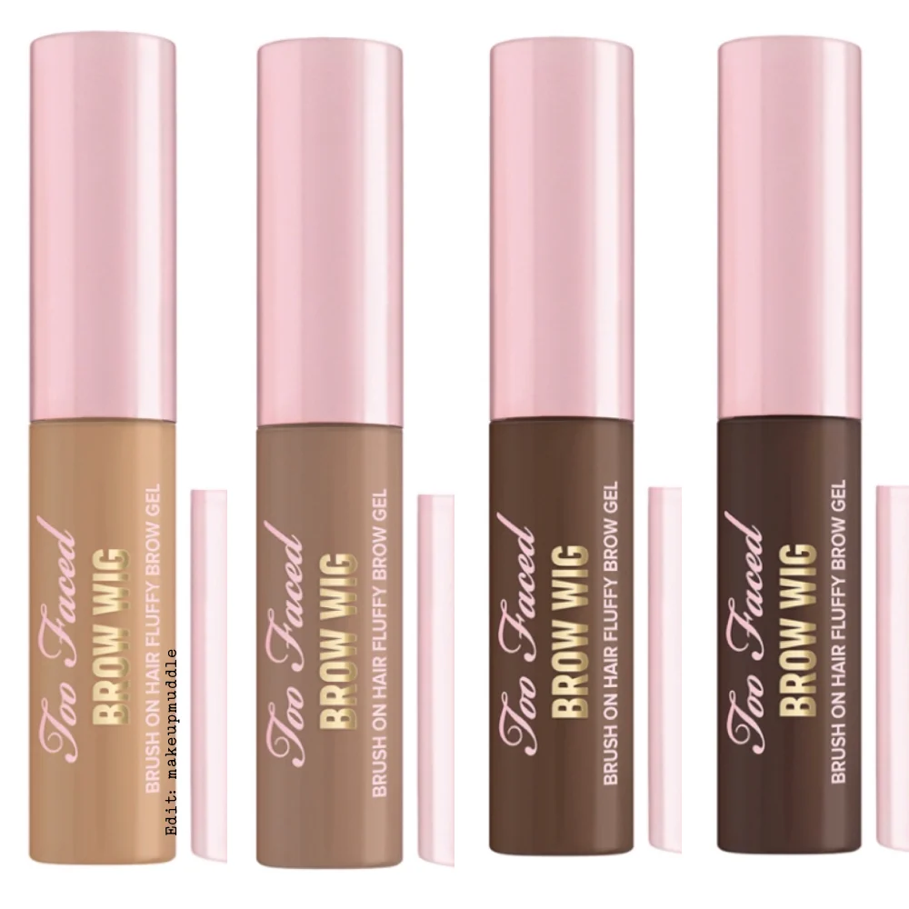 Too Faced Brow Wig Brush On Hair Fluffy Brow Gel